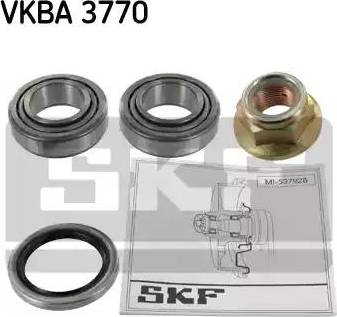 SKF VKBA 3770 - Təkər qovşağı, podşipnik dəsti furqanavto.az