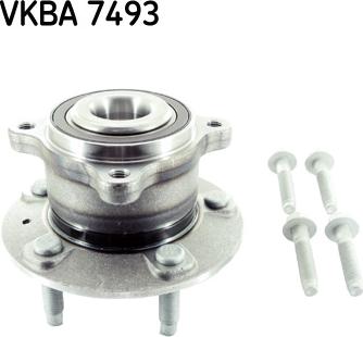 SKF VKBA 7493 - Təkər qovşağı, podşipnik dəsti furqanavto.az