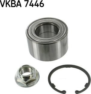 SKF VKBA 7446 - Təkər qovşağı, podşipnik dəsti furqanavto.az