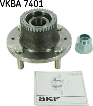 SKF VKBA 7401 - Təkər qovşağı, podşipnik dəsti furqanavto.az