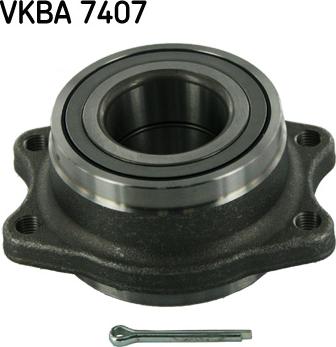 SKF VKBA 7407 - Təkər qovşağı, podşipnik dəsti furqanavto.az