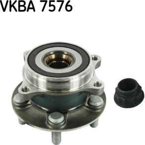 SKF VKBA 7576 - Təkər qovşağı, podşipnik dəsti furqanavto.az