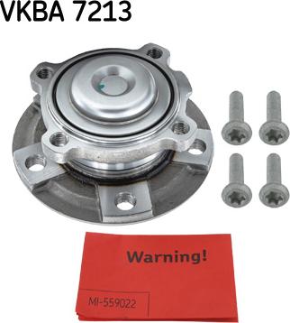 SKF VKBA 7213 - Təkər qovşağı, podşipnik dəsti www.furqanavto.az