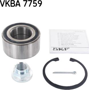 SKF VKBA 7759 - Təkər qovşağı, podşipnik dəsti furqanavto.az