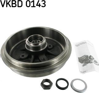 SKF VKBD 0143 - Əyləc barabanı furqanavto.az