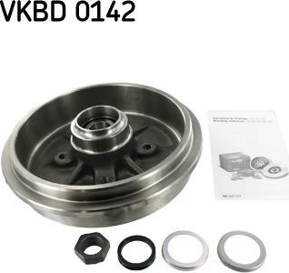 SKF VKBD 0142 - Əyləc barabanı furqanavto.az