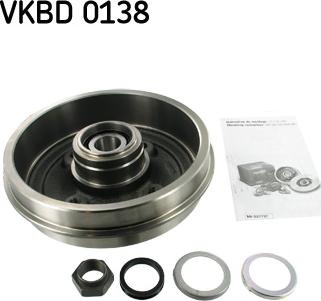 SKF VKBD 0138 - Əyləc barabanı furqanavto.az