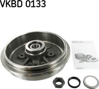 SKF VKBD 0133 - Əyləc barabanı furqanavto.az