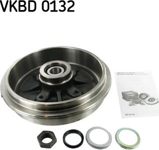 SKF VKBD 0132 - Əyləc barabanı furqanavto.az