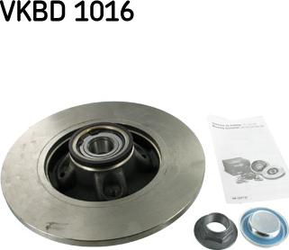 SKF VKBD 1016 - Əyləc Diski furqanavto.az