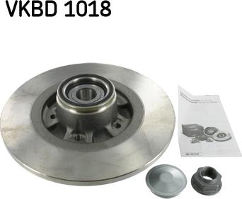 SKF VKBD 1018 - Əyləc Diski furqanavto.az