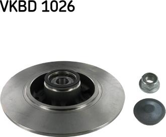 SKF VKBD 1026 - Əyləc Diski furqanavto.az