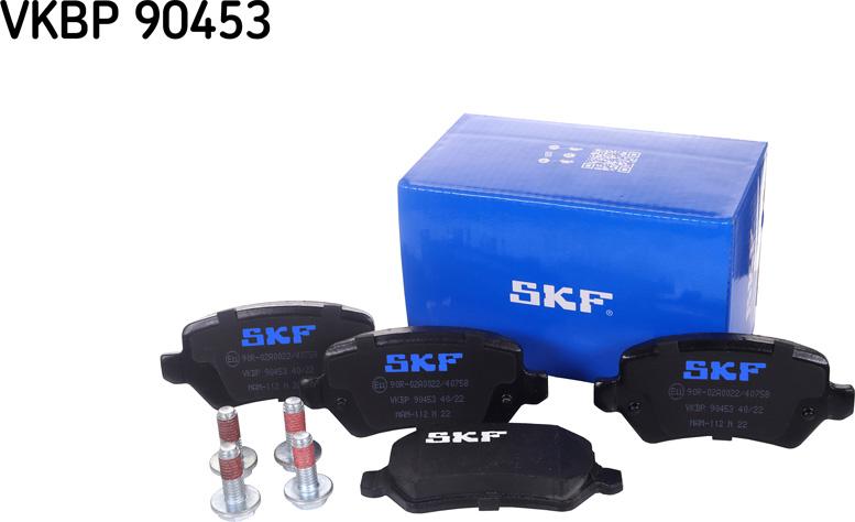 SKF VKBP 90453 - Əyləc altlığı dəsti, əyləc diski furqanavto.az