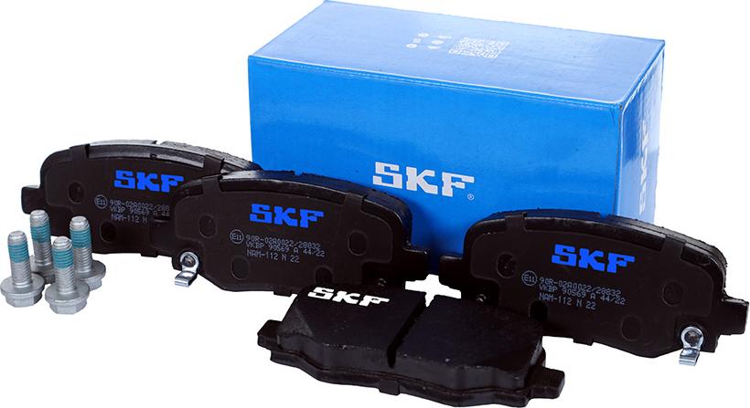 SKF VKBP 90569 A - Əyləc altlığı dəsti, əyləc diski furqanavto.az