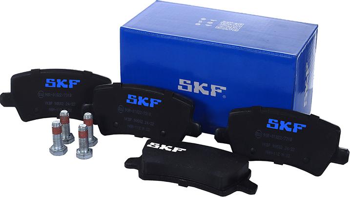 SKF VKBP 90582 - Əyləc altlığı dəsti, əyləc diski furqanavto.az