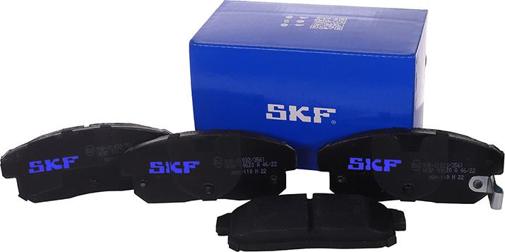 SKF VKBP 90620 A - Əyləc altlığı dəsti, əyləc diski furqanavto.az