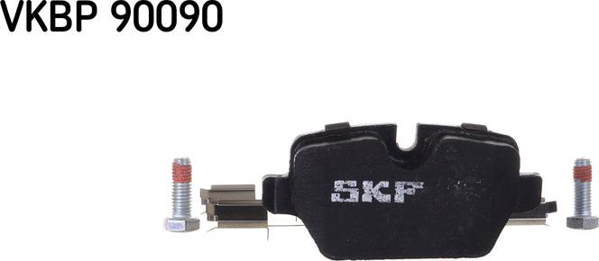 SKF VKBP 90090 - Əyləc altlığı dəsti, əyləc diski furqanavto.az