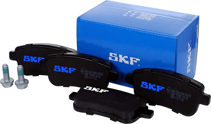 SKF VKBP 90058 - Əyləc altlığı dəsti, əyləc diski furqanavto.az