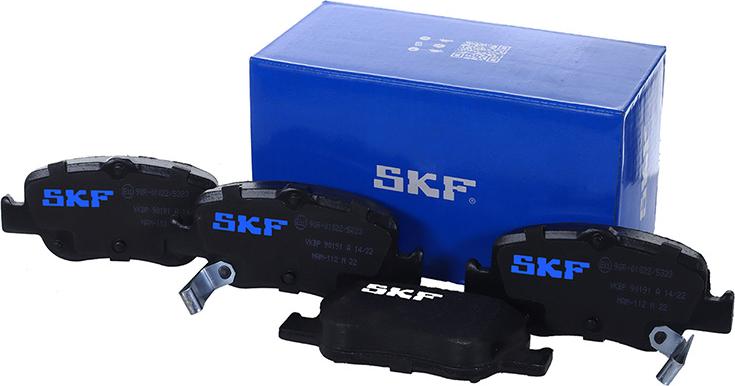 SKF VKBP 90191 A - Əyləc altlığı dəsti, əyləc diski furqanavto.az