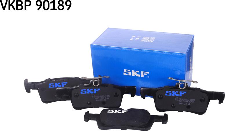 SKF VKBP 90189 - Əyləc altlığı dəsti, əyləc diski furqanavto.az