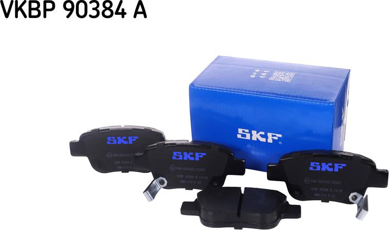 SKF VKBP 90384 A - Əyləc altlığı dəsti, əyləc diski furqanavto.az