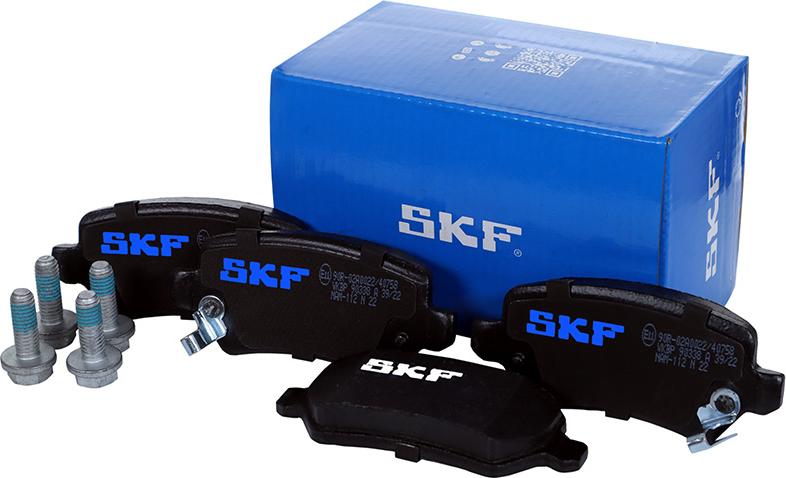 SKF VKBP 90338 A - Əyləc altlığı dəsti, əyləc diski furqanavto.az