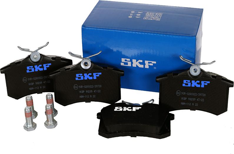 SKF VKBP 90209 - Əyləc altlığı dəsti, əyləc diski furqanavto.az