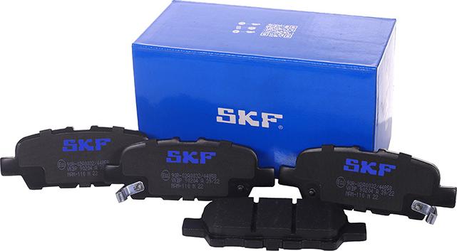 SKF VKBP 90204 A - Əyləc altlığı dəsti, əyləc diski furqanavto.az