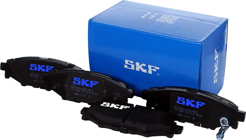 SKF VKBP 91113 A - Əyləc altlığı dəsti, əyləc diski furqanavto.az