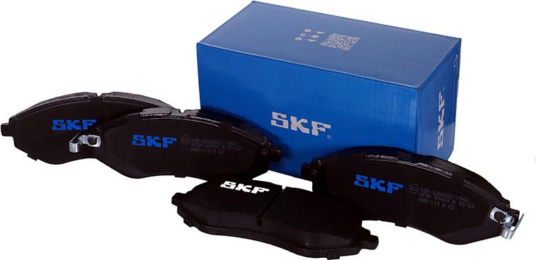 SKF VKBP 80460 A - Əyləc altlığı dəsti, əyləc diski furqanavto.az