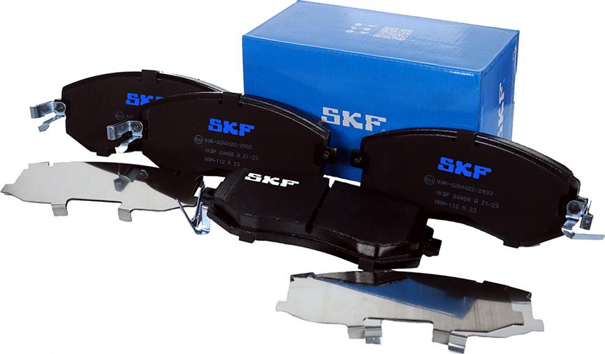 SKF VKBP 80488 A - Əyləc altlığı dəsti, əyləc diski furqanavto.az