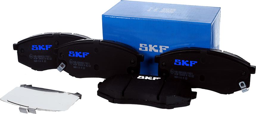 SKF VKBP 80430 A - Əyləc altlığı dəsti, əyləc diski furqanavto.az