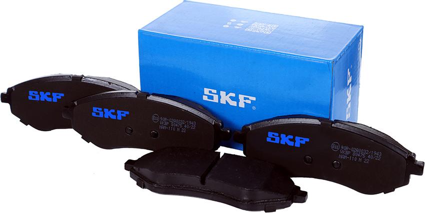 SKF VKBP 80475 - Əyləc altlığı dəsti, əyləc diski furqanavto.az