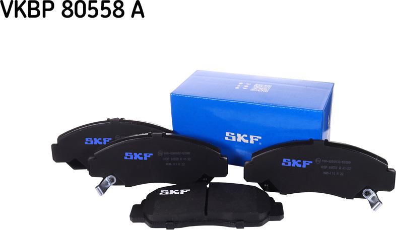 SKF VKBP 80558 A - Əyləc altlığı dəsti, əyləc diski furqanavto.az