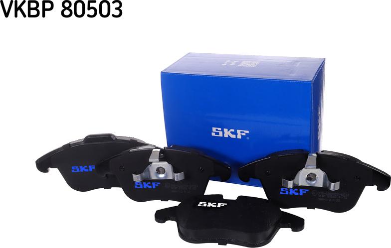 SKF VKBP 80503 - Əyləc altlığı dəsti, əyləc diski furqanavto.az