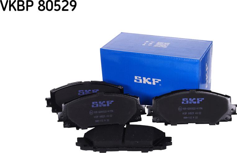 SKF VKBP 80529 - Əyləc altlığı dəsti, əyləc diski furqanavto.az