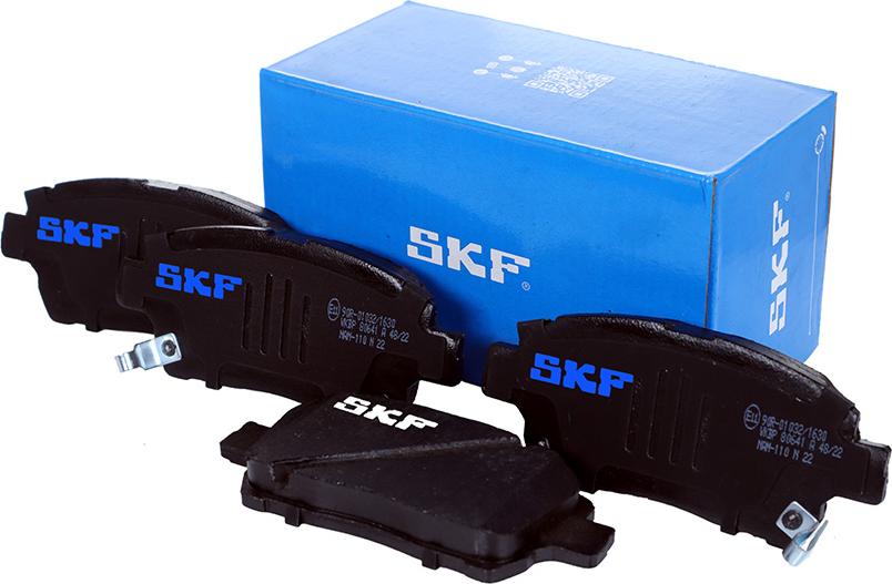 SKF VKBP 80641 A - Əyləc altlığı dəsti, əyləc diski furqanavto.az