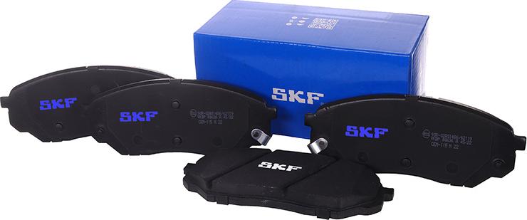 SKF VKBP 80636 A - Əyləc altlığı dəsti, əyləc diski furqanavto.az