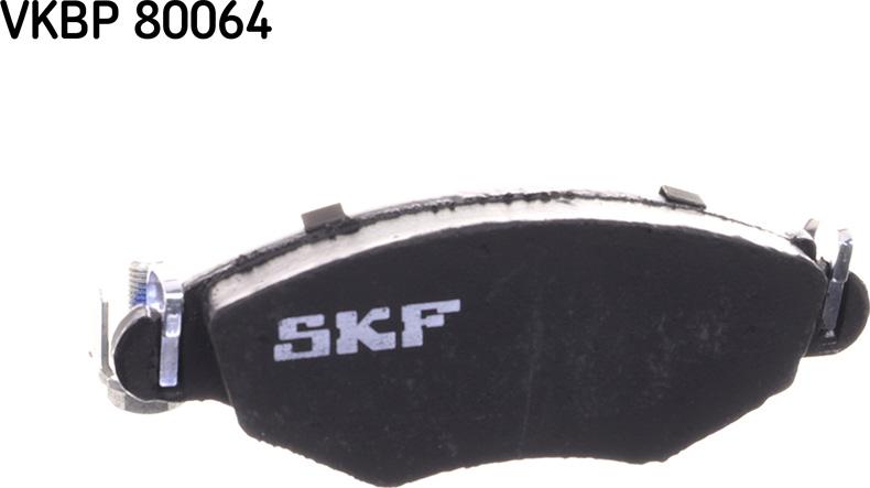SKF VKBP 80064 - Əyləc altlığı dəsti, əyləc diski furqanavto.az