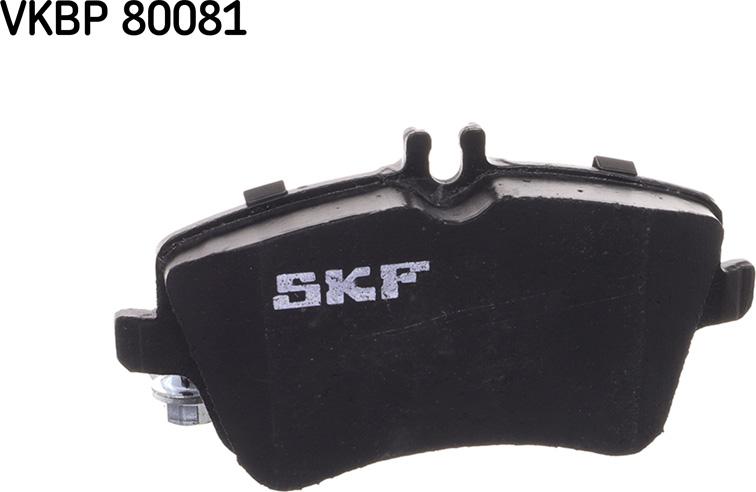 SKF VKBP 80081 - Əyləc altlığı dəsti, əyləc diski furqanavto.az