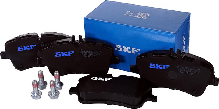 SKF VKBP 80081 - Əyləc altlığı dəsti, əyləc diski furqanavto.az