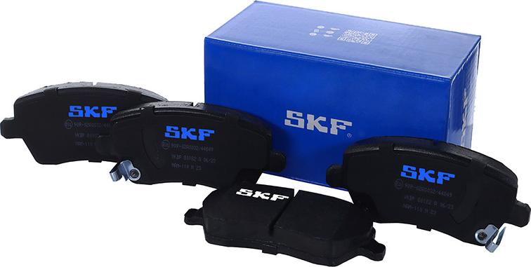 SKF VKBP 80182 A - Əyləc altlığı dəsti, əyləc diski furqanavto.az