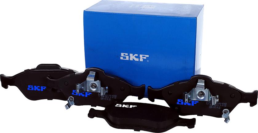 SKF VKBP 80131 A - Əyləc altlığı dəsti, əyləc diski furqanavto.az