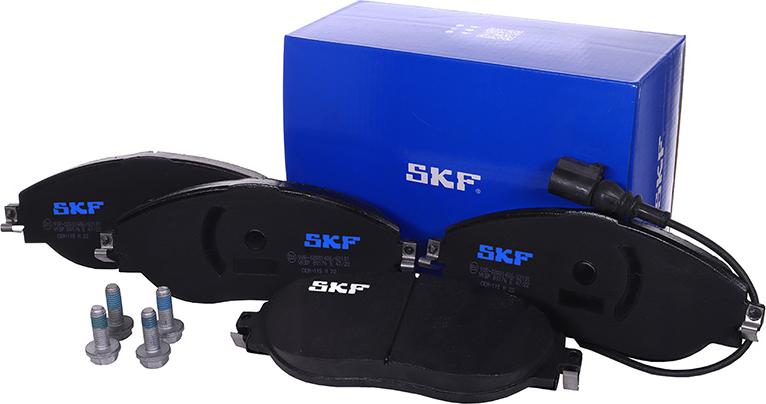 SKF VKBP 80176 E - Əyləc altlığı dəsti, əyləc diski furqanavto.az