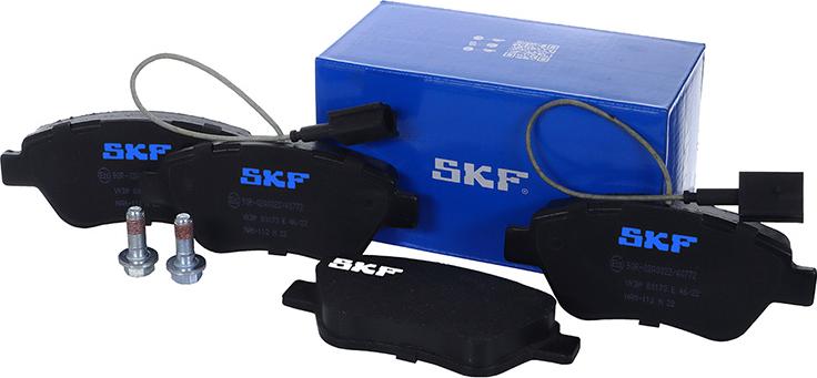 SKF VKBP 80173 E - Əyləc altlığı dəsti, əyləc diski furqanavto.az