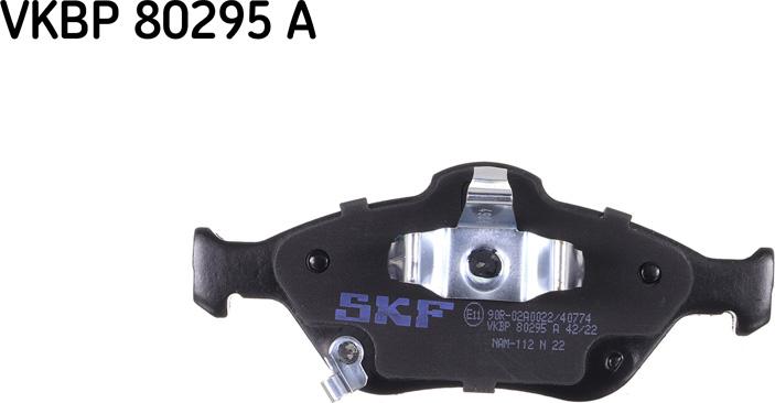 SKF VKBP 80295 A - Əyləc altlığı dəsti, əyləc diski furqanavto.az