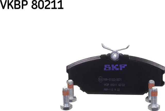 SKF VKBP 80211 - Əyləc altlığı dəsti, əyləc diski furqanavto.az