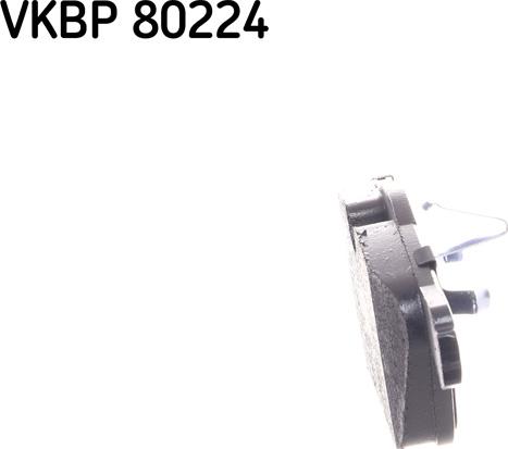 SKF VKBP 80224 - Əyləc altlığı dəsti, əyləc diski furqanavto.az
