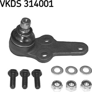 SKF VKDS 314001 - Billi birləşmə furqanavto.az