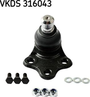SKF VKDS 316043 - Billi birləşmə furqanavto.az